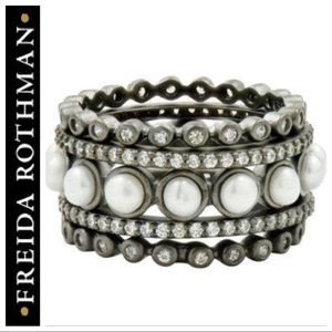 Freda Rothman 5 Stack Ring Set